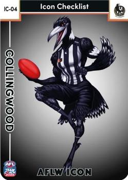 2023 AFLW TeamCoach - AFLW Icon #IC4 Collingwood Front
